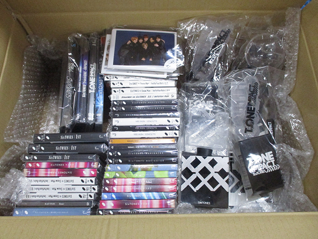 SixTONES グッズ買取サービス比較 