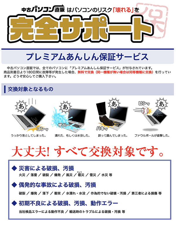 中古パソコン直販