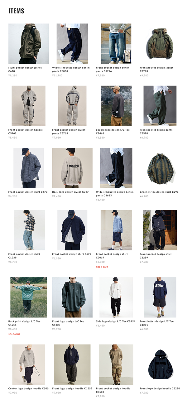 
アパレル【ALLAUMO (アラーモ)】