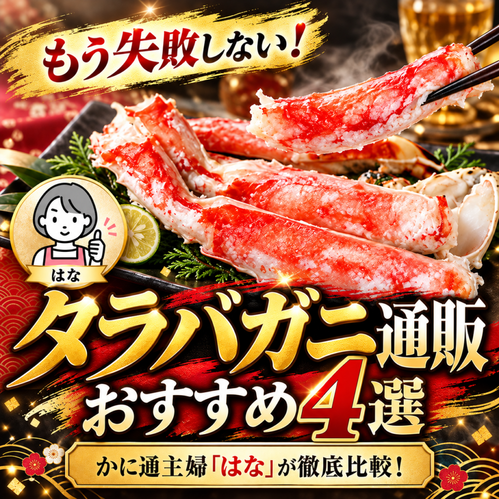 タラバガニ通販おすすめ4選!身入り・量で失敗しない選び方